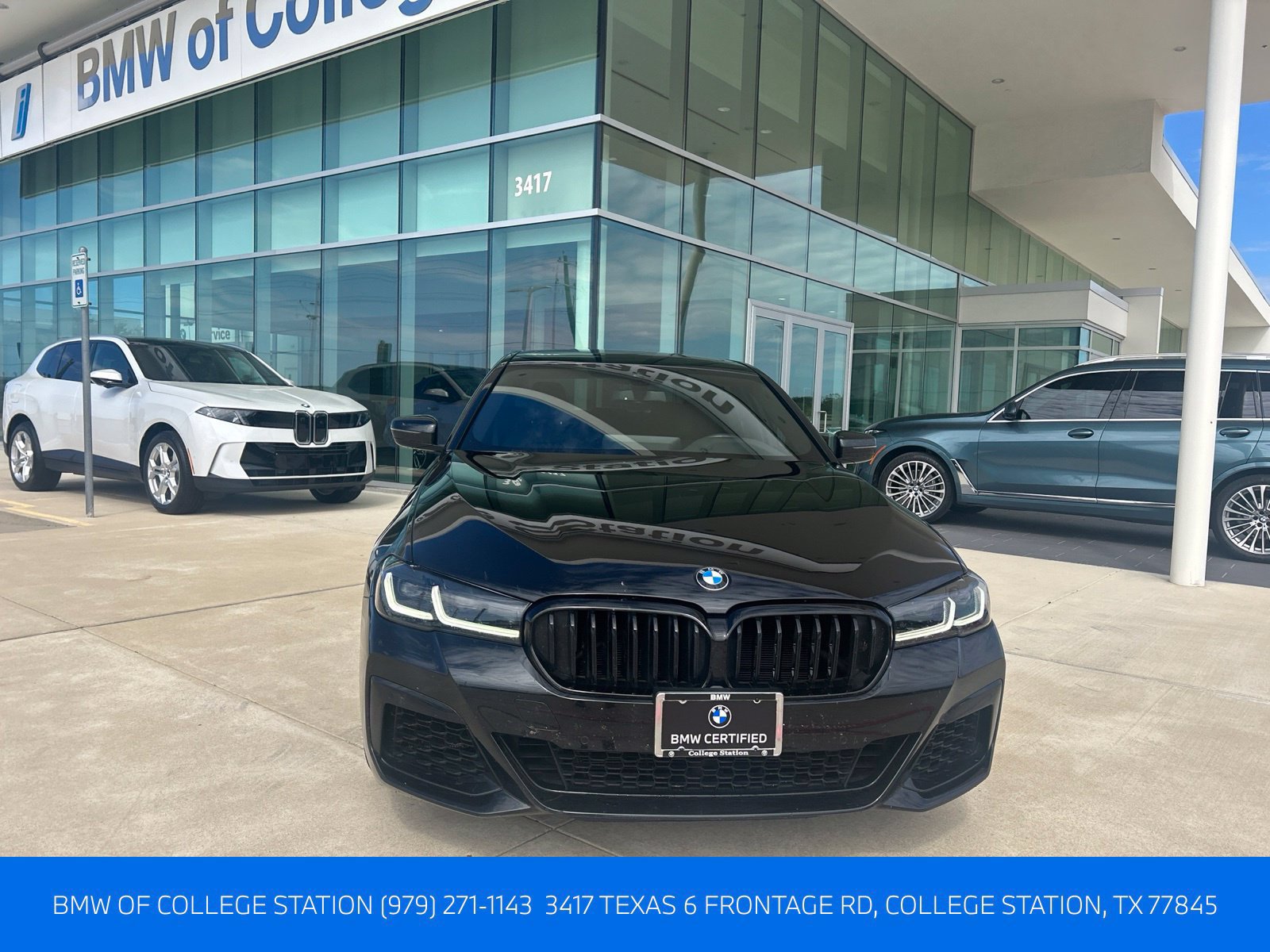 Certified 2023 BMW 540i w/ M Sport Package RWD image 12