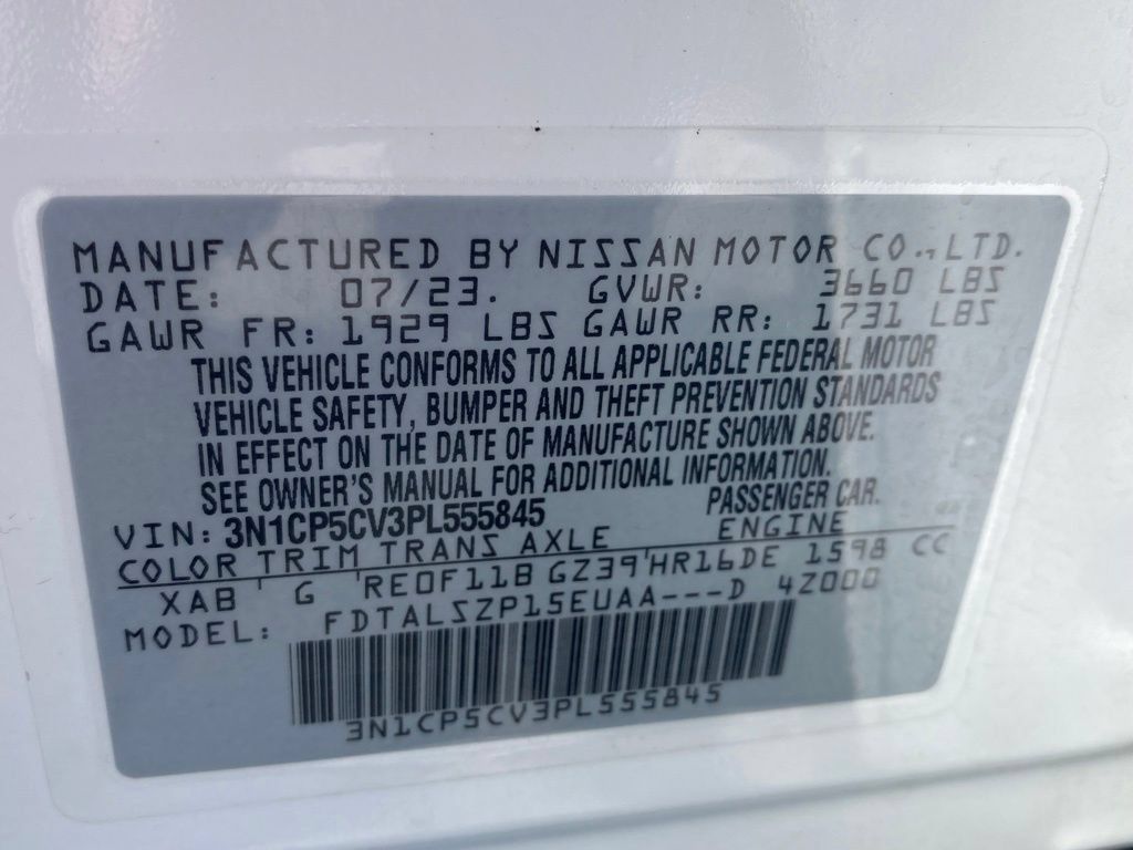 Used 2023 Nissan Kicks SV w/ Exterior Package FWD image 21