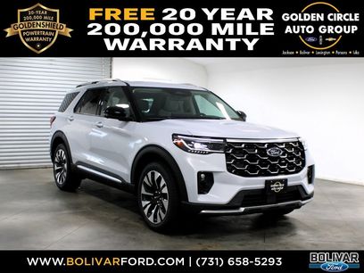 New 2026 Ford Explorer Platinum