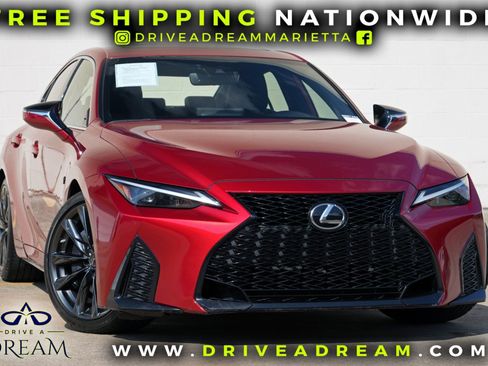 Used 2022 Lexus IS 350 F Sport w/ Accessory Package RWD image 2