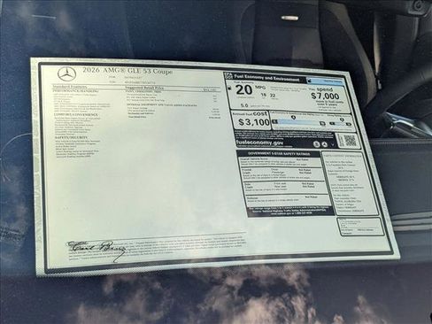 New 2026 Mercedes-Benz GLE 53 AMG 4MATIC Coupe image 16