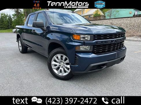 Used 2021 Chevrolet Silverado 1500 Custom RWD image 1