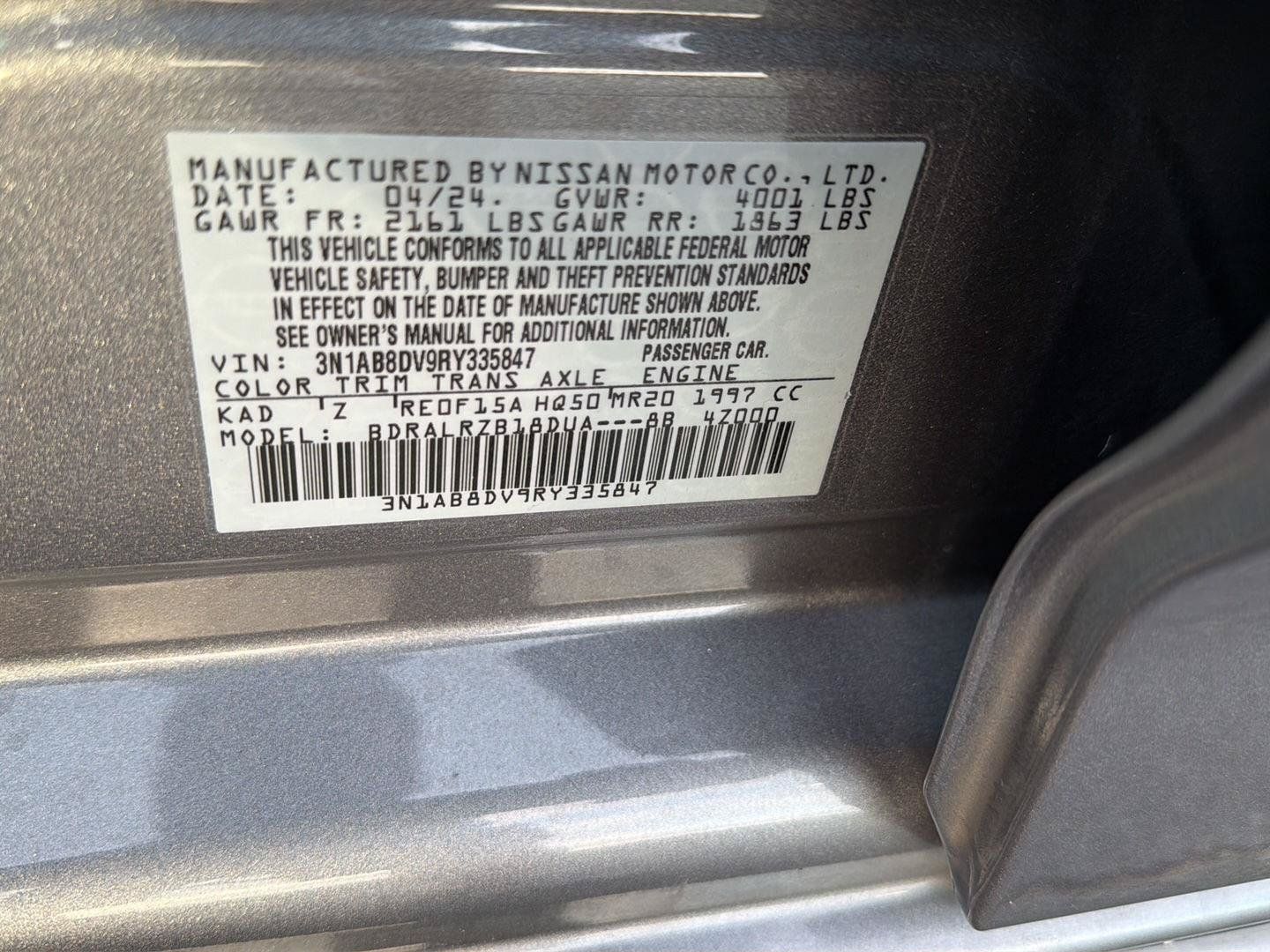 Used 2024 Nissan Sentra SR FWD image 41