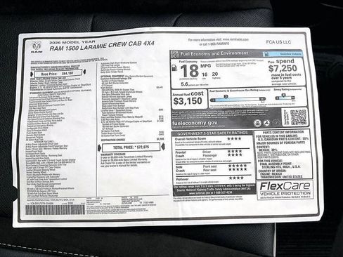 New 2026 RAM 1500 Laramie w/ Night Edition image 14