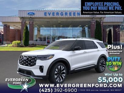 New 2026 Ford Explorer Platinum