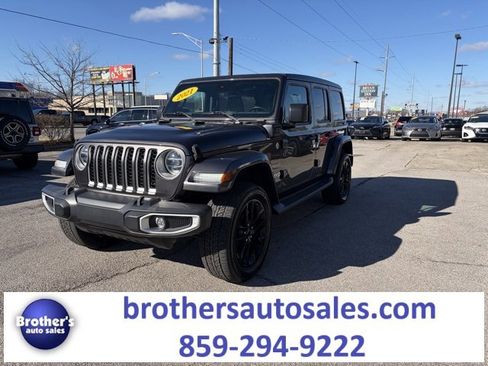Used 2021 Jeep Wrangler Unlimited Sahara w/ Cold Weather Group image 1