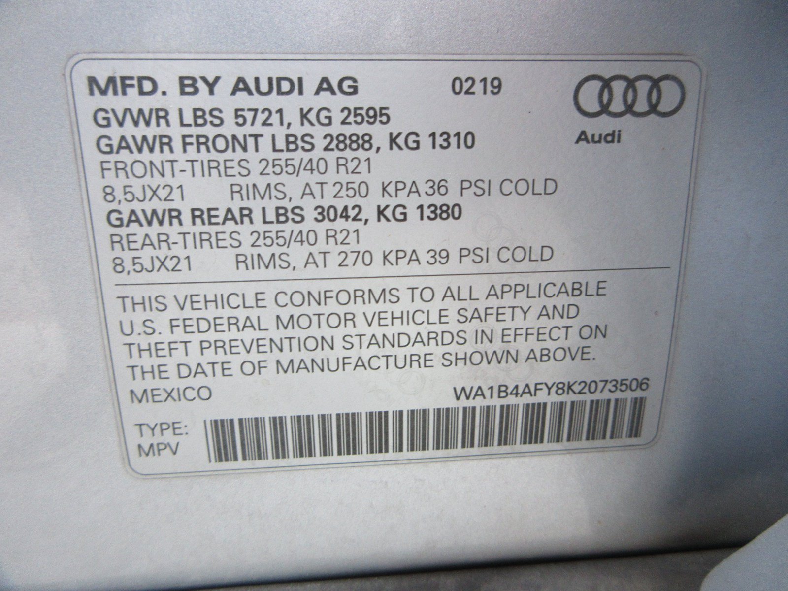 Used 2019 Audi SQ5 Premium Plus AWD/4WD image 58