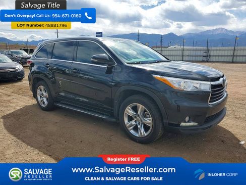 Used 2015 Toyota Highlander Limited Platinum image 5