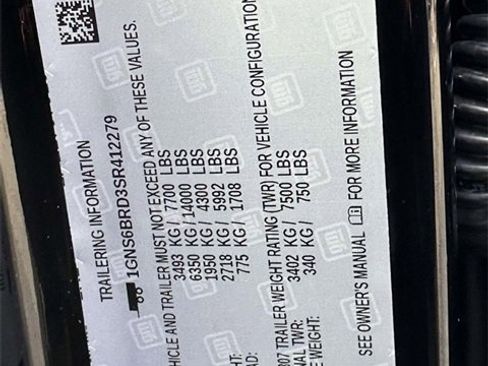 Certified 2025 Chevrolet Suburban LS w/ LPO, Dark Essentials Package image 35