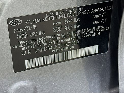 Used 2018 Hyundai Elantra Value Edition w/ Cargo Package FWD image 12