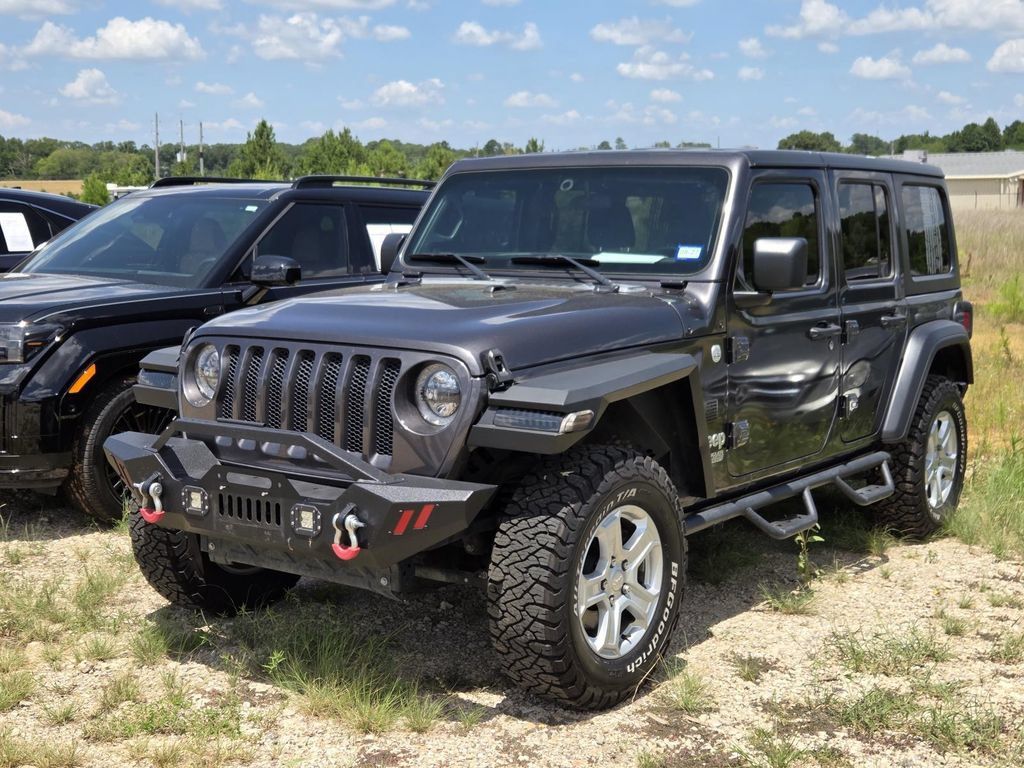 Used 2021 Jeep Wrangler Unlimited Sport AWD/4WD image 3