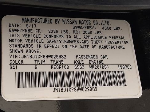 Used 2017 Nissan Rogue Sport SV FWD image 33