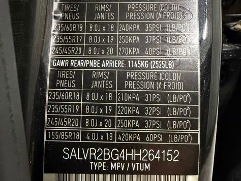 Used 2017 Land Rover Range Rover Evoque HSE image 31