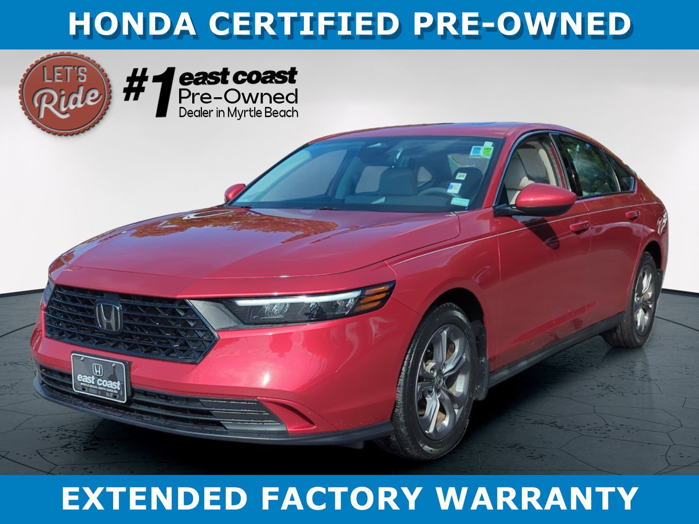Certified 2024 Honda Accord EX image 1