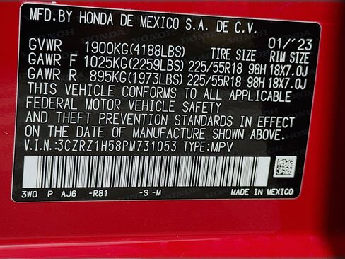 Used 2023 Honda HR-V Sport image 12