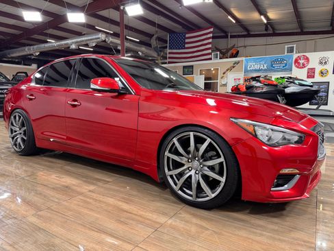 Used 2022 INFINITI Q50 Luxe w/ Cargo Package image 3