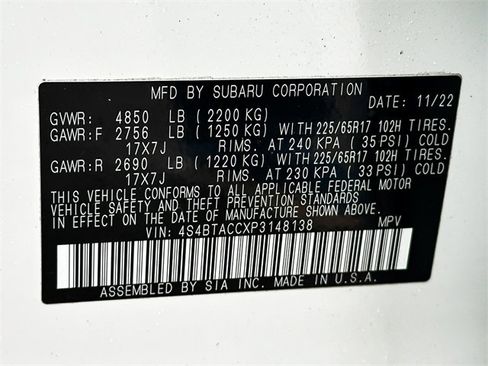 Used 2023 Subaru Outback Premium image 31