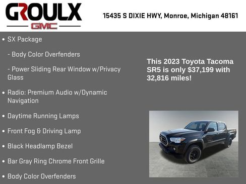 Used 2023 Toyota Tacoma SR5 AWD/4WD image 15