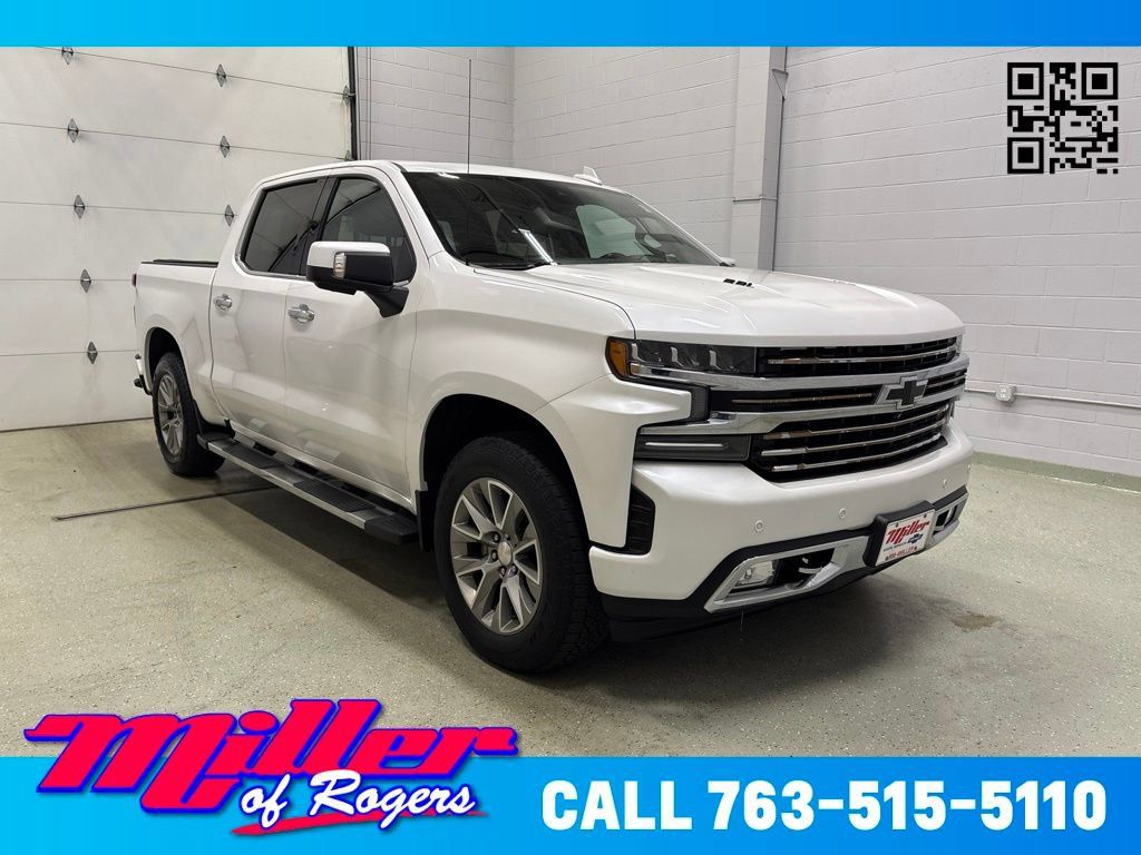 Used 2021 Chevrolet Silverado 1500 High Country w/ Technology Package AWD/4WD image 1