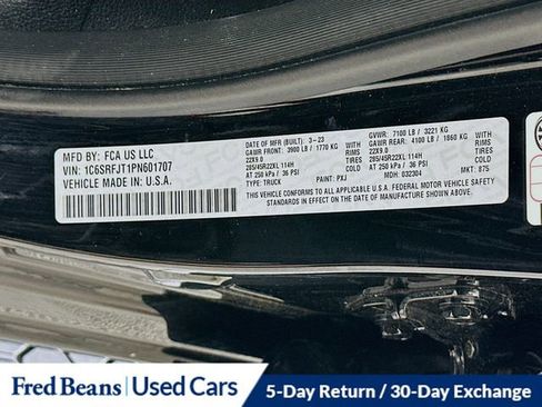 Used 2023 RAM 1500 Laramie AWD/4WD image 39