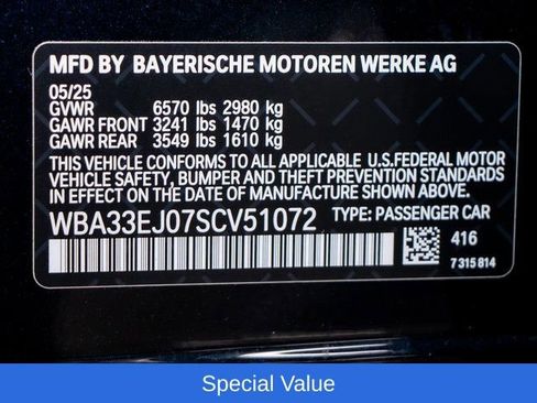 Used 2025 BMW 760i xDrive w/ Premium Package AWD/4WD image 23