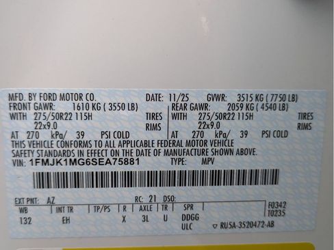 New 2025 Ford Expedition Max Platinum image 31