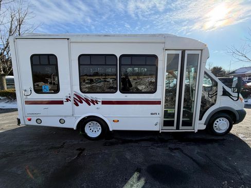 Used 2017 Ford Transit 350 T-350 DRW 138 WB 10360 GVWR w/ Shuttle Bus Prep Package image 8