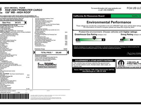 Used 2023 RAM ProMaster 2500 w/ Driver Convenience Group image 4