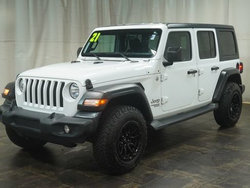 Used 2021 Jeep Wrangler Unlimited Sport AWD/4WD image 2