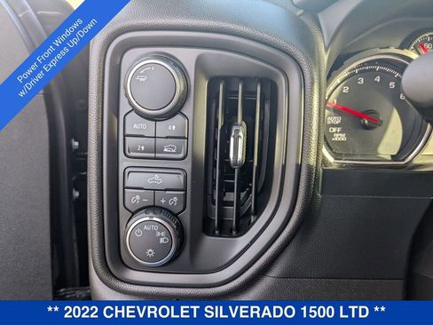 Certified 2022 Chevrolet Silverado 1500 Custom w/ LPO, Blackout Package image 22