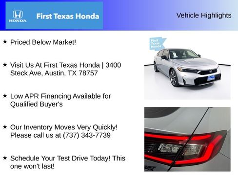 New 2026 Honda Civic Sport Touring image 5