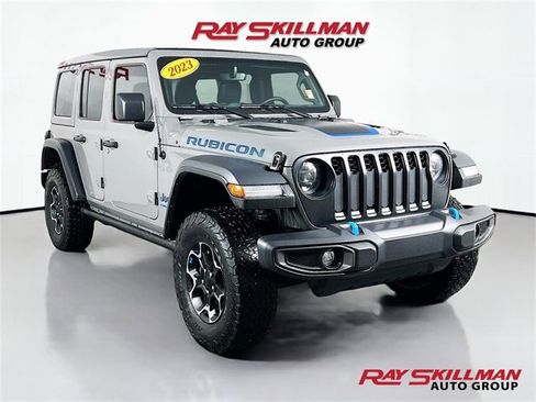 Used 2023 Jeep Wrangler Unlimited Rubicon 4xe w/ Safety Group image 1