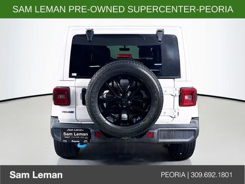 Used 2022 Jeep Wrangler Unlimited Sahara 4xe w/ Cold Weather Group image 6