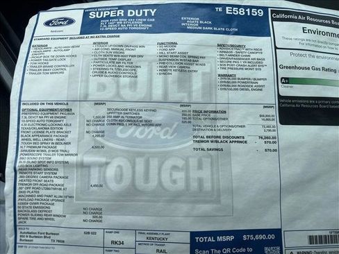 New 2026 Ford F250 XLT w/ XLT Premium Package AWD/4WD image 24