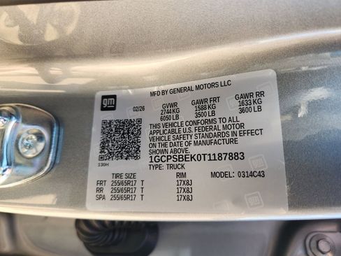 New 2026 Chevrolet Colorado W/T w/ Advanced Trailering Package image 22