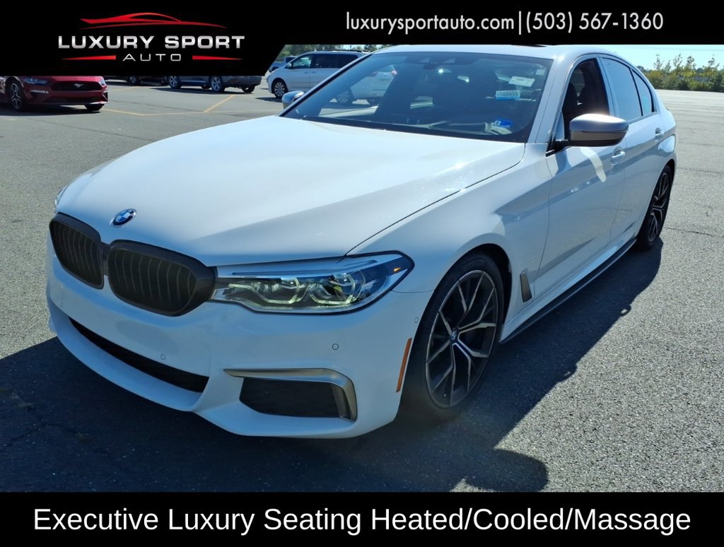 Used 2020 BMW M550i xDrive w/ Executive Package AWD/4WD image 1