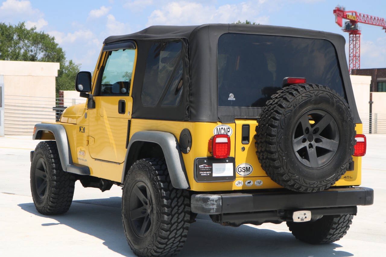 Used 2004 Jeep Wrangler X w/ Convenience Group AWD/4WD image 59