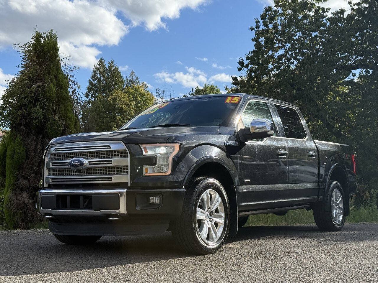 Used 2015 Ford F150 Platinum w/ Technology Package AWD/4WD image 1