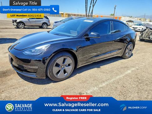 Used 2023 Tesla Model 3 Standard Range RWD image 1