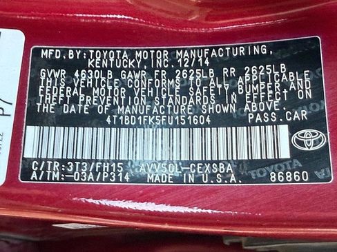 Used 2015 Toyota Camry SE image 29