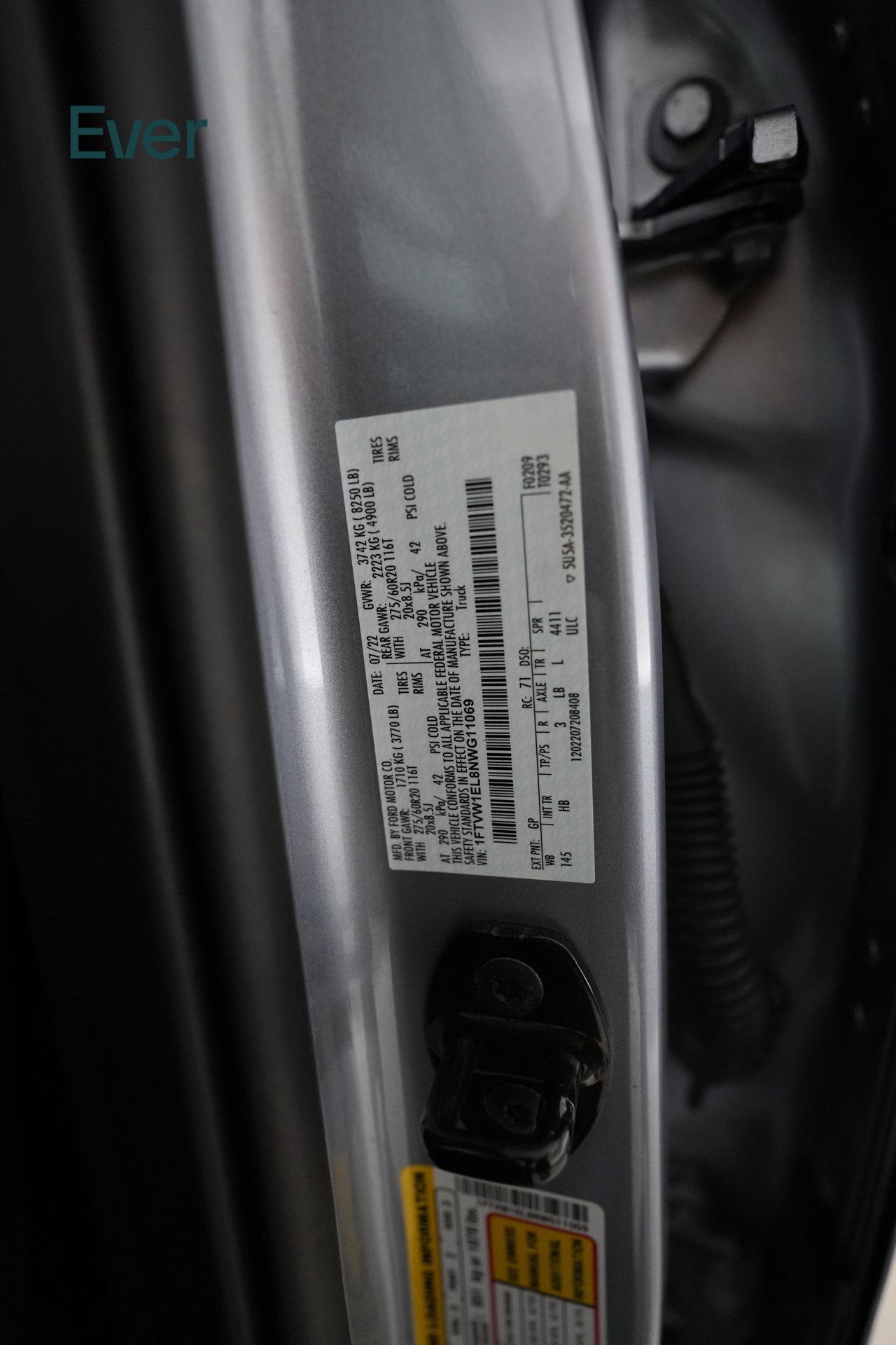Used 2022 Ford F150 Lightning Lariat w/ Tow Technology Package AWD/4WD image 22