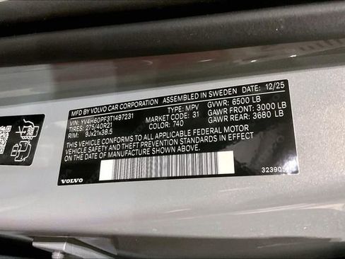 New 2026 Volvo XC90 T8 Ultra w/ Protection Package Premier AWD/4WD image 9