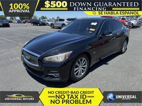 Used 2016 INFINITI Q50 3.0t Premium w/ 3.0T Premium Plus Package AWD/4WD image 1