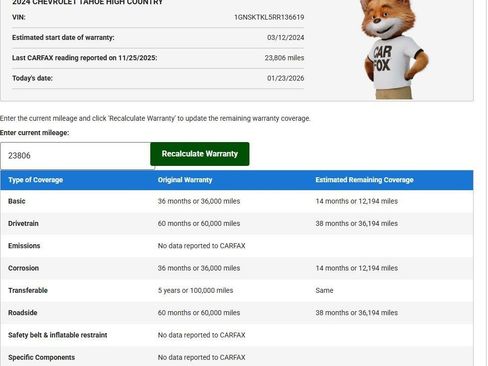 Used 2024 Chevrolet Tahoe High Country image 62