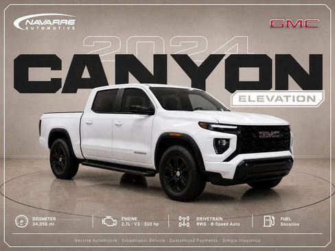 Used 2024 GMC Canyon Elevation w/ Elevation Premium Package RWD image 1