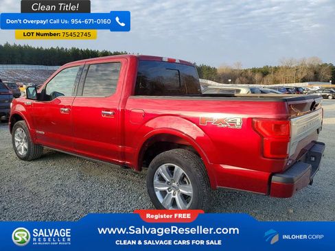 Used 2019 Ford F150 Platinum w/ Equipment Group 701A Luxury image 3