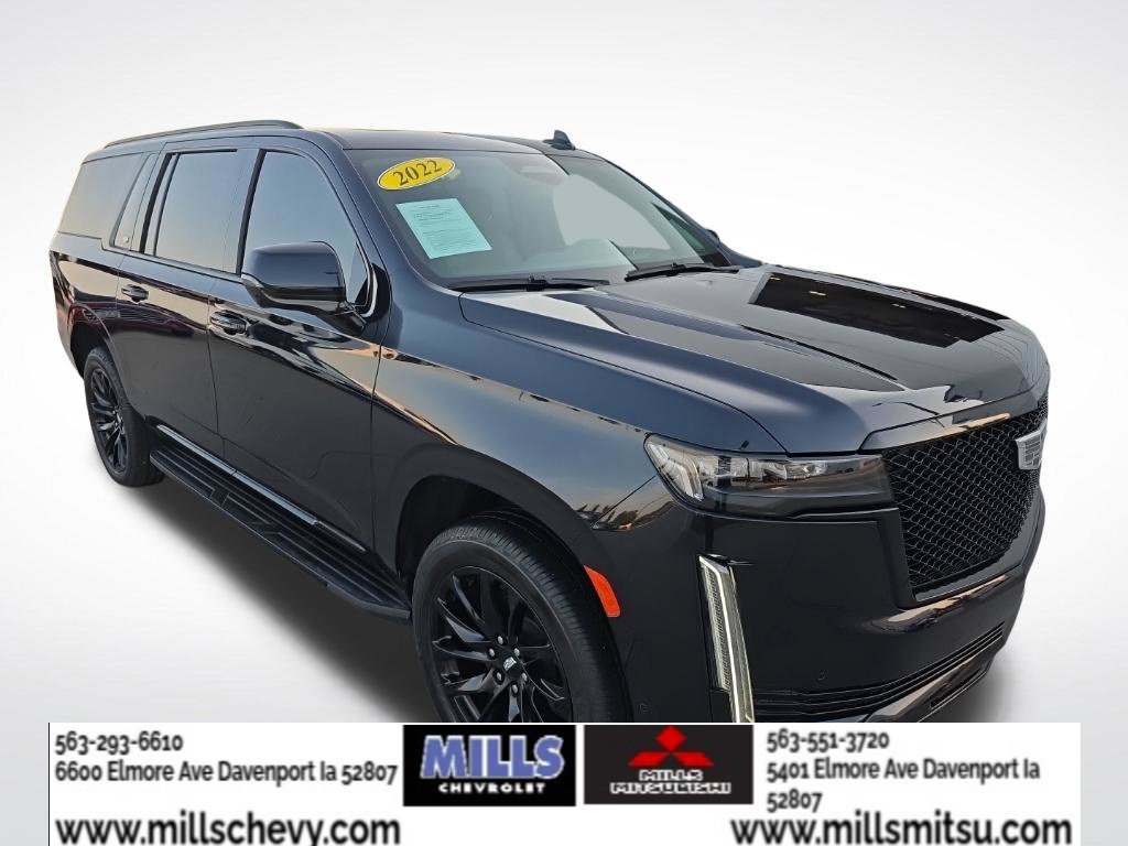 Used 2022 Cadillac Escalade ESV Sport Platinum w/ LPO, ONYX Package AWD/4WD image 7