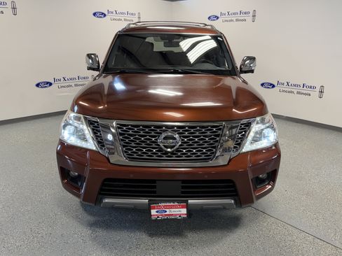 Used 2018 Nissan Armada Platinum w/ Captain Seat Package RWD image 2