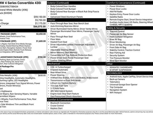 Used 2025 BMW 430i Convertible image 38