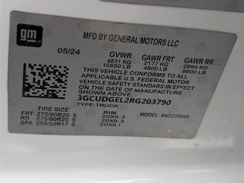 Used 2024 Chevrolet Silverado 1500 LTZ w/ Z71 Off-Road Package image 43